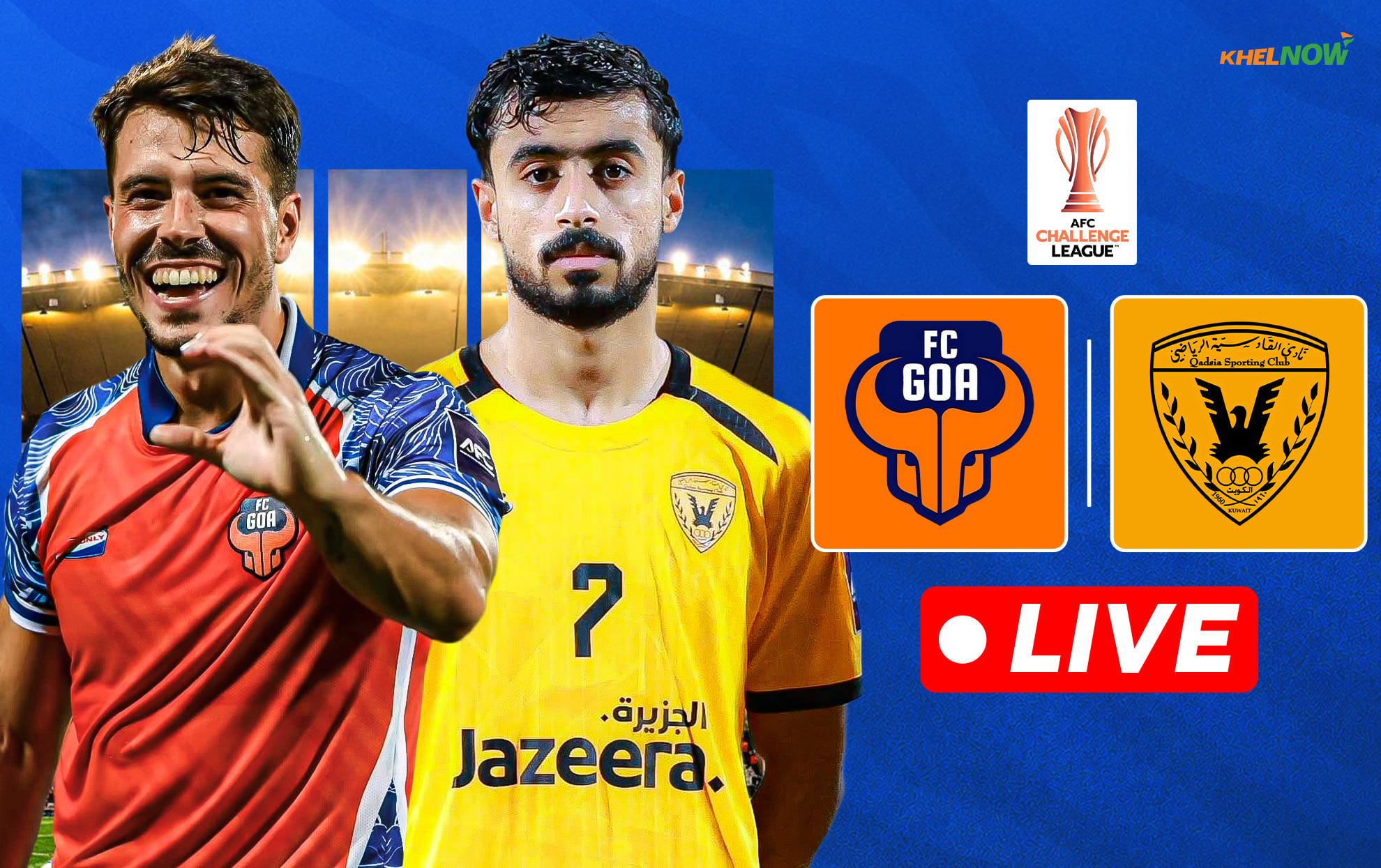 FC Goa vs Al-Qadsia SC LIVE: Confirmed Lineups & Pre-match updates | AFC Challenge League 2026-27