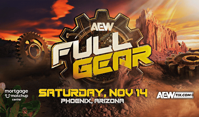 AEW Full Gear 2026 Poster