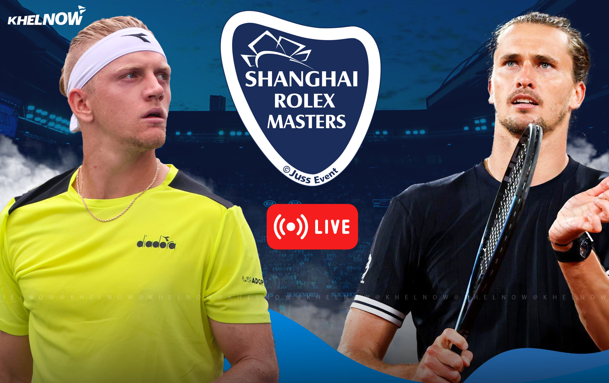 Alexander Zverev vs Alejandro Davidovich Fokina live streaming, TV channel, where & how to watch: ATP Shanghai Masters 2026