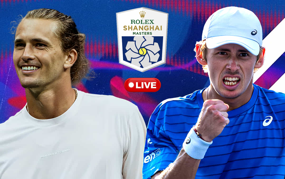 Alexander Zverev vs Alex de Minaur live streaming, TV channel, where & how to watch: Shanghai Masters 2026