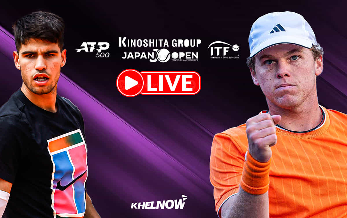 Carlos Alcaraz vs Alex Michelsen Live streaming, TV channel, where & how to watch: ATP Japan Open 2026