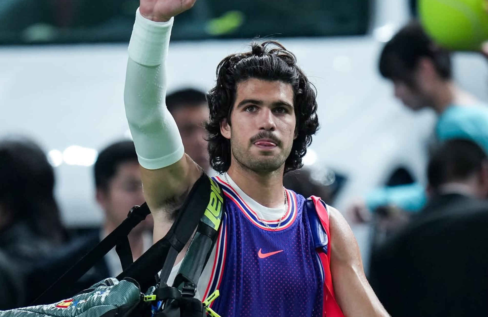 When will Carlos Alcaraz return to action after Shanghai Masters exit?