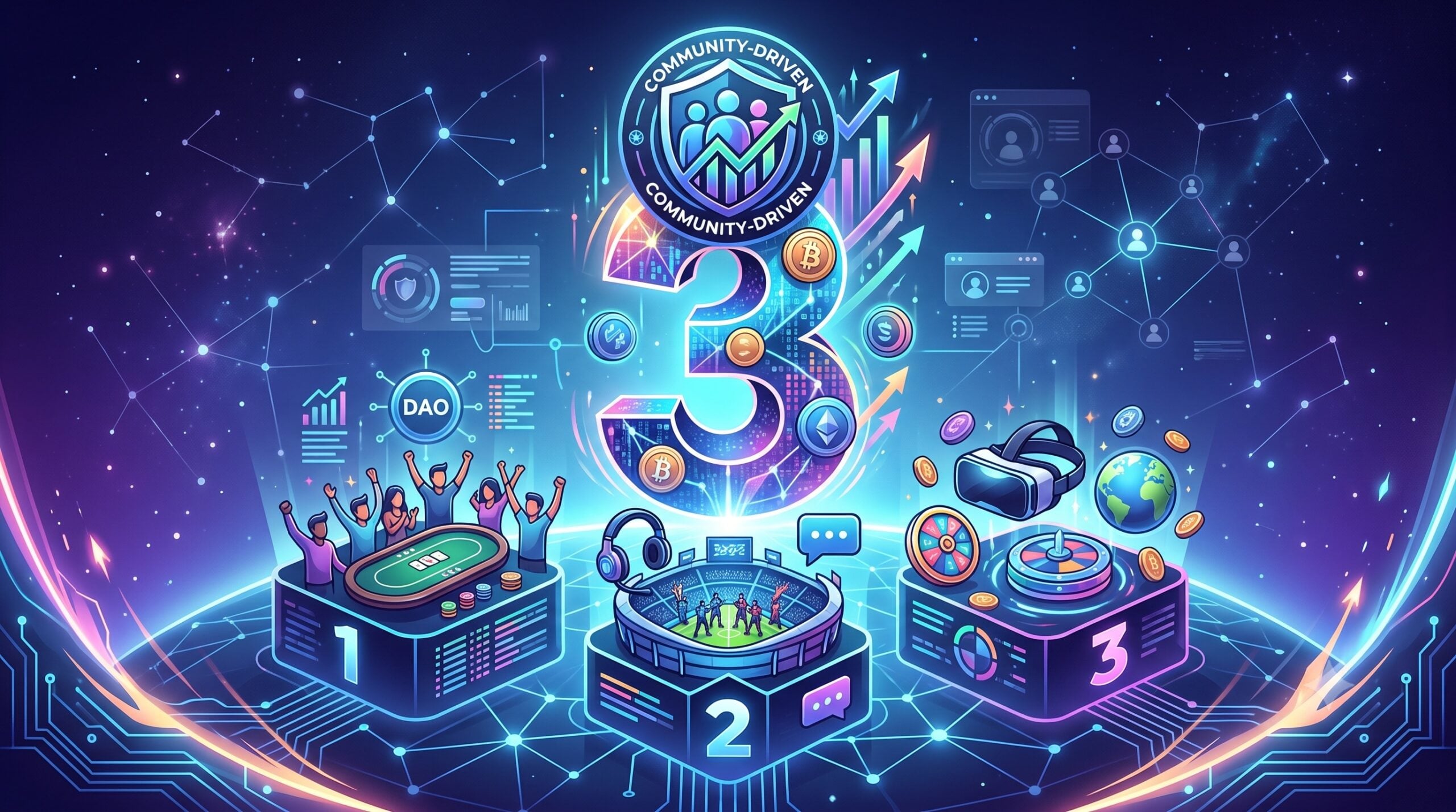 The 3 best community-driven crypto casinos for 2026