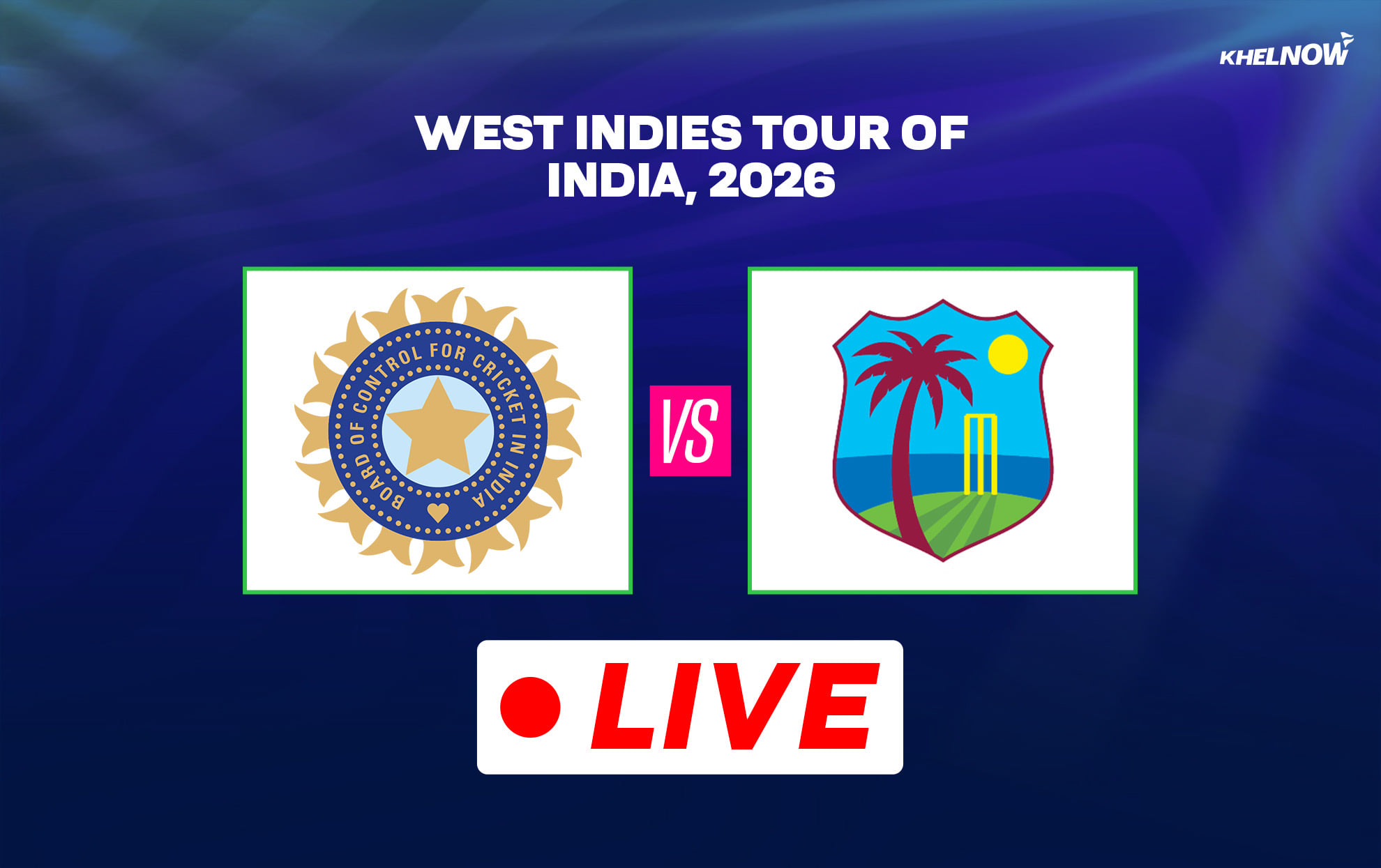 IND vs WI Live streaming details, where & how to watch 1st T20I of West Indies tour of India 2026