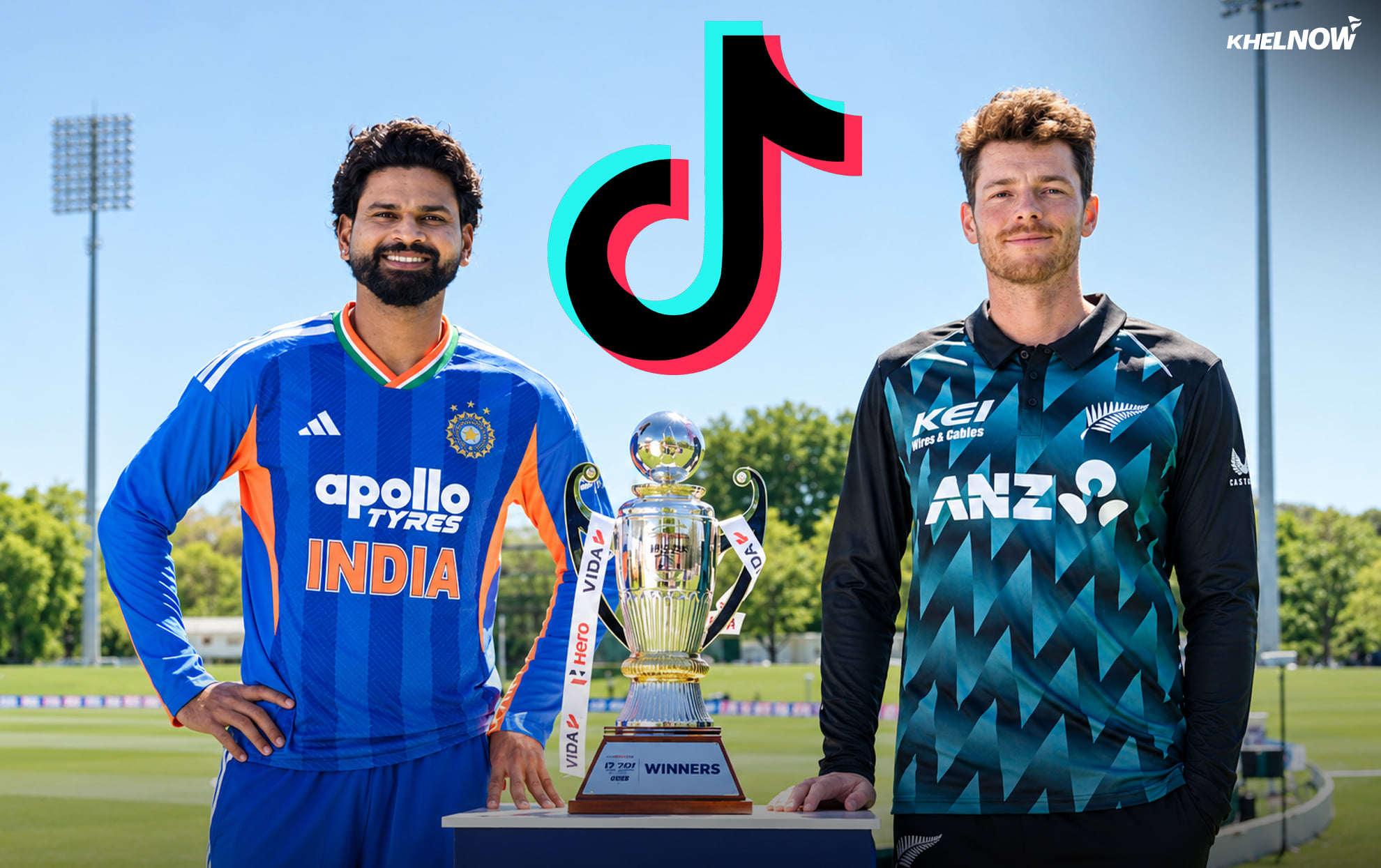 How much will cost to watch NZ vs IND T20I series on TikTok?