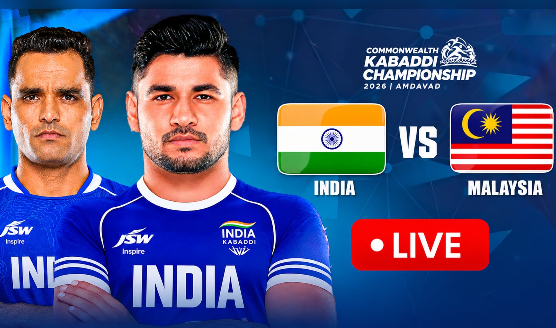India vs Malaysia Men's Kabaddi LIVE - Follow Match 14 of Commonwealth Kabaddi Championship 2026