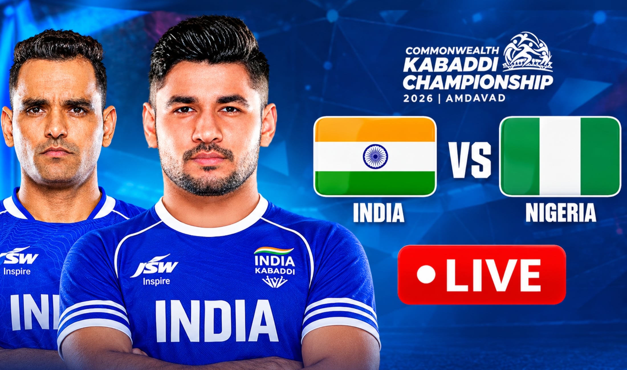 India vs Nigeria Men's Kabaddi LIVE streaming & telecast: Commonwealth Kabaddi Championship 2026
