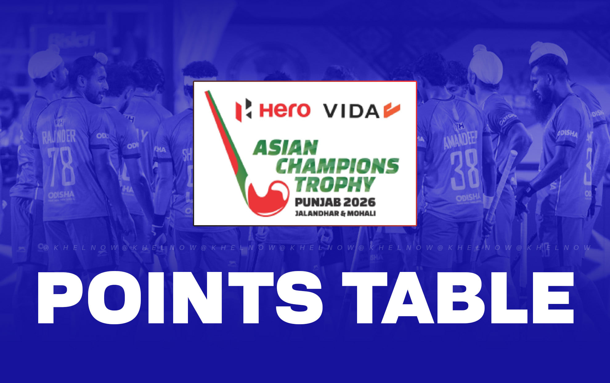 Men’s Hockey Asian Champions Trophy 2026 Points Table: India take lead with big win over Bangladesh