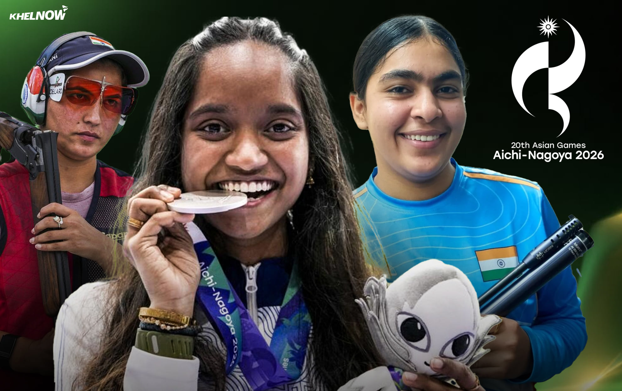 Top five Indian performers in shooting at Asian Games 2026