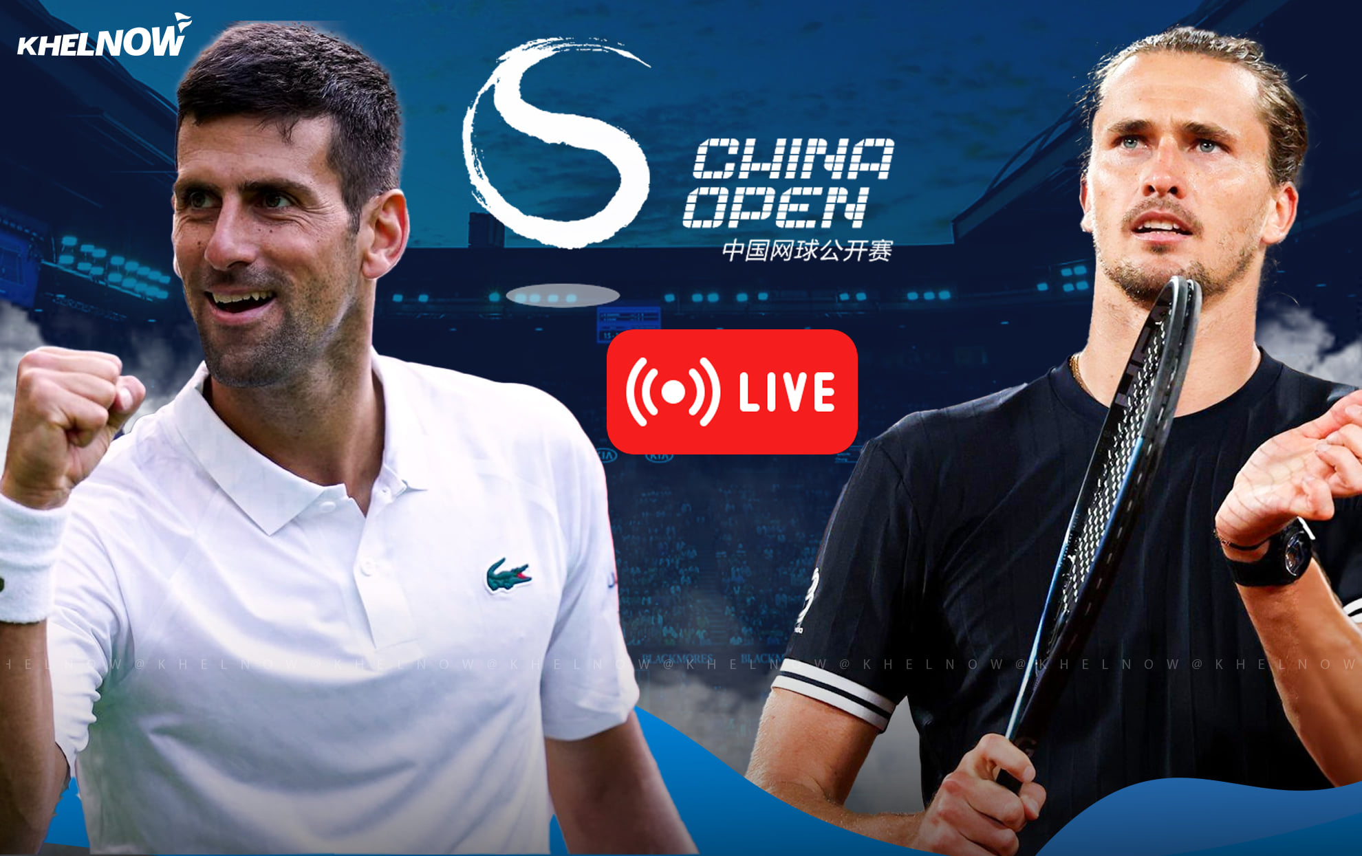 Novak Djokovic vs Alexander Zverev Live streaming, TV channel, where & how to watch: ATP China Open 2026
