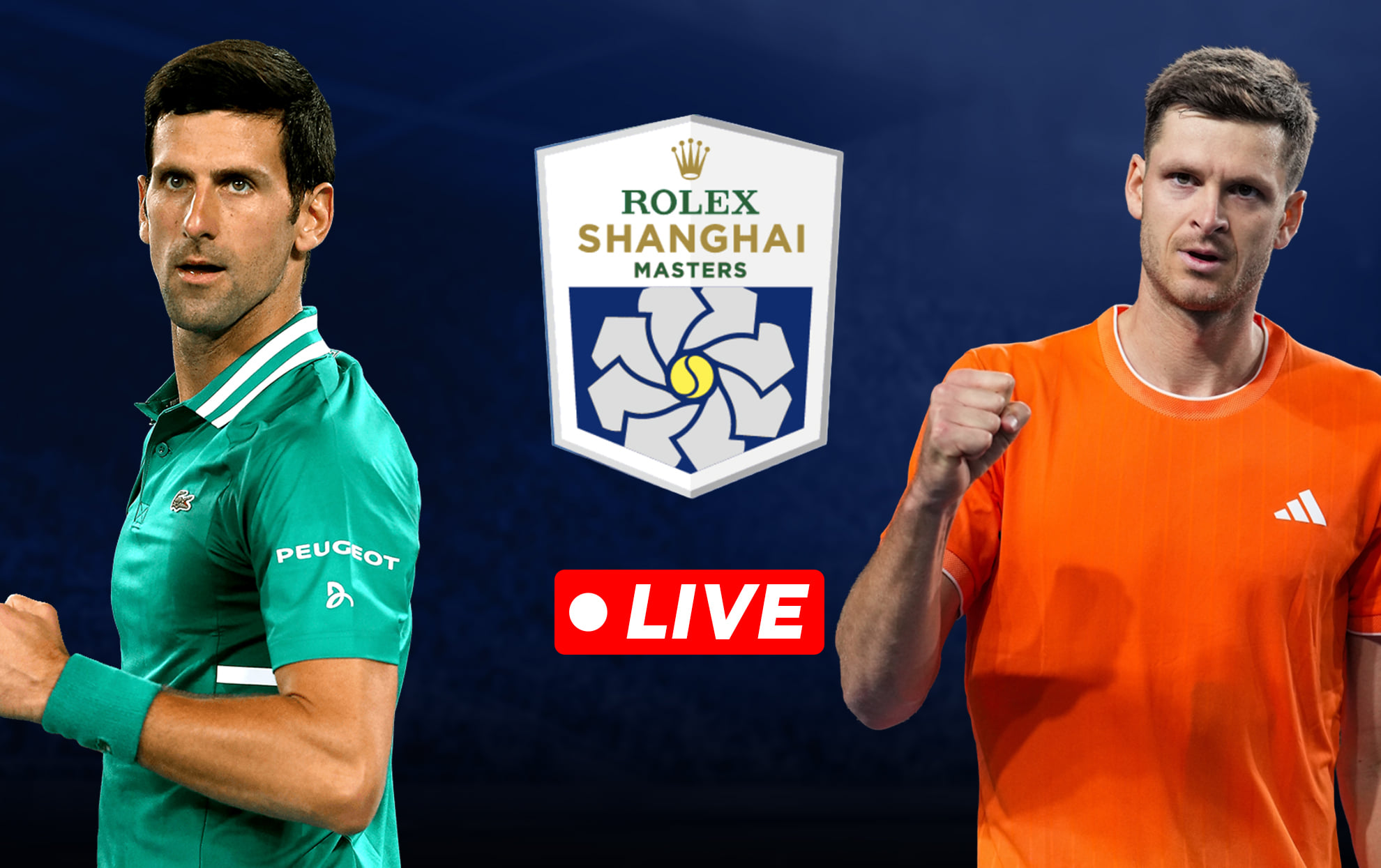 Novak Djokovic vs Hubert Hurkacz live streaming, TV channel, where & how to watch: Shanghai Masters 2026