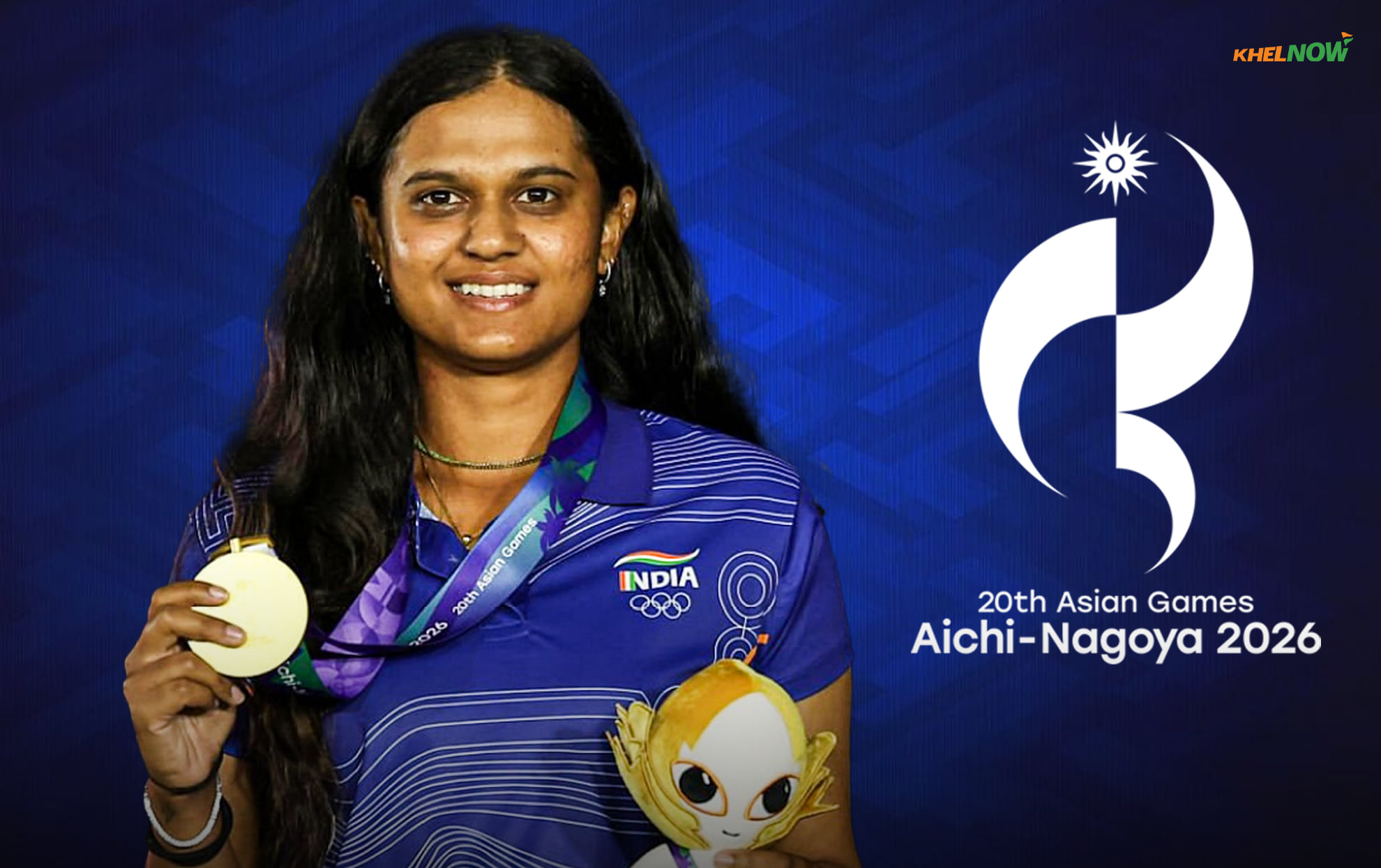How much did Pranavi Urs receive in cash prize for historic gold at Asian Games 2026?