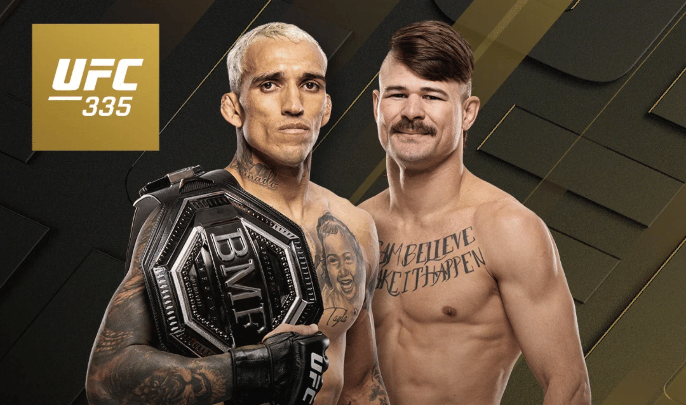Charles Oliveira to defend BMF Title against Diego Lopes at UFC 335; Alex Pereira battles Sergei Pavlovich