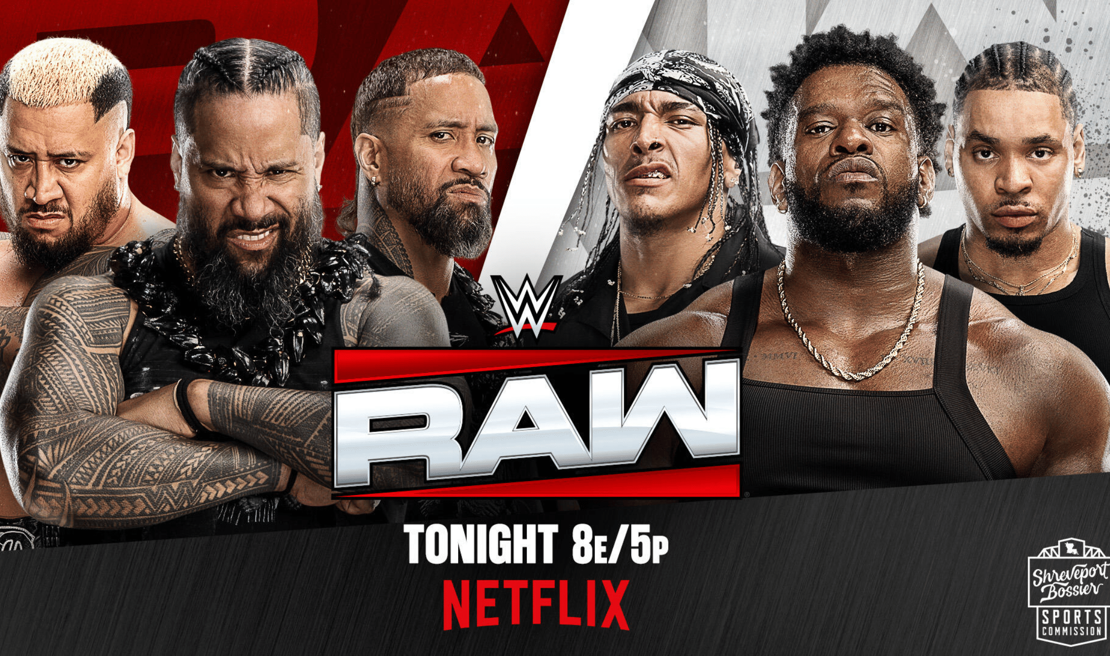 WWE Raw October 12, 26 - The Bloodline vs 946