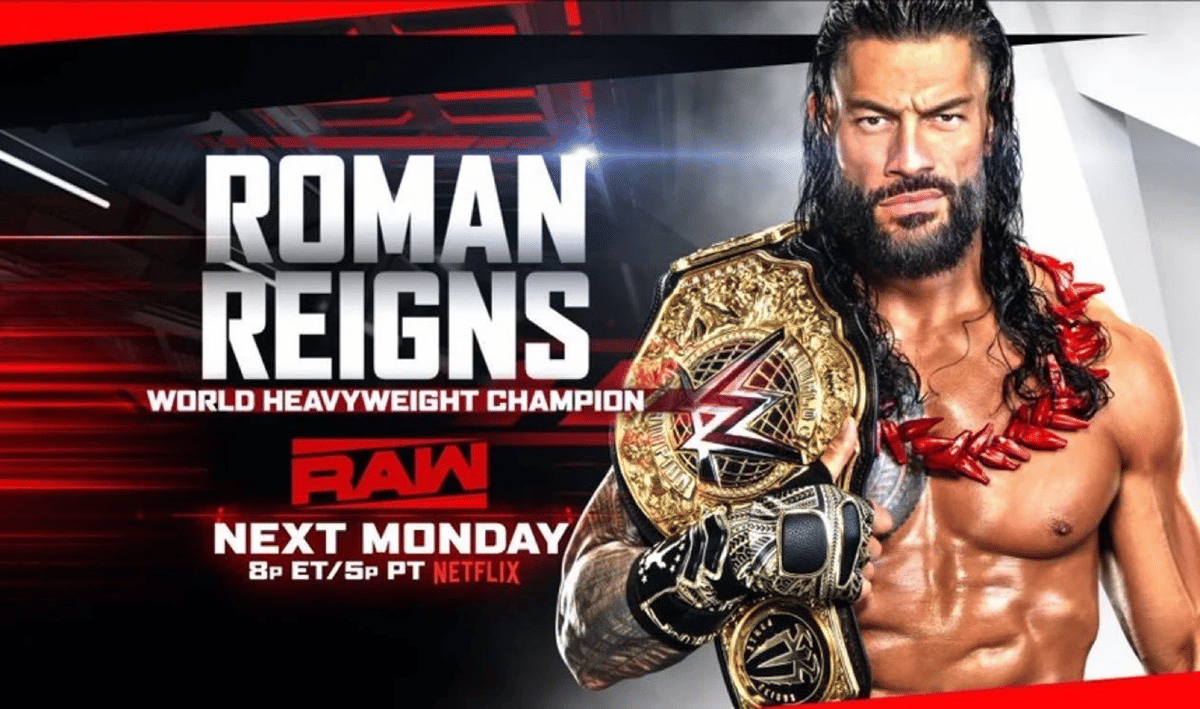 WWE Raw October 19, 26 -next week Roman Reigns
