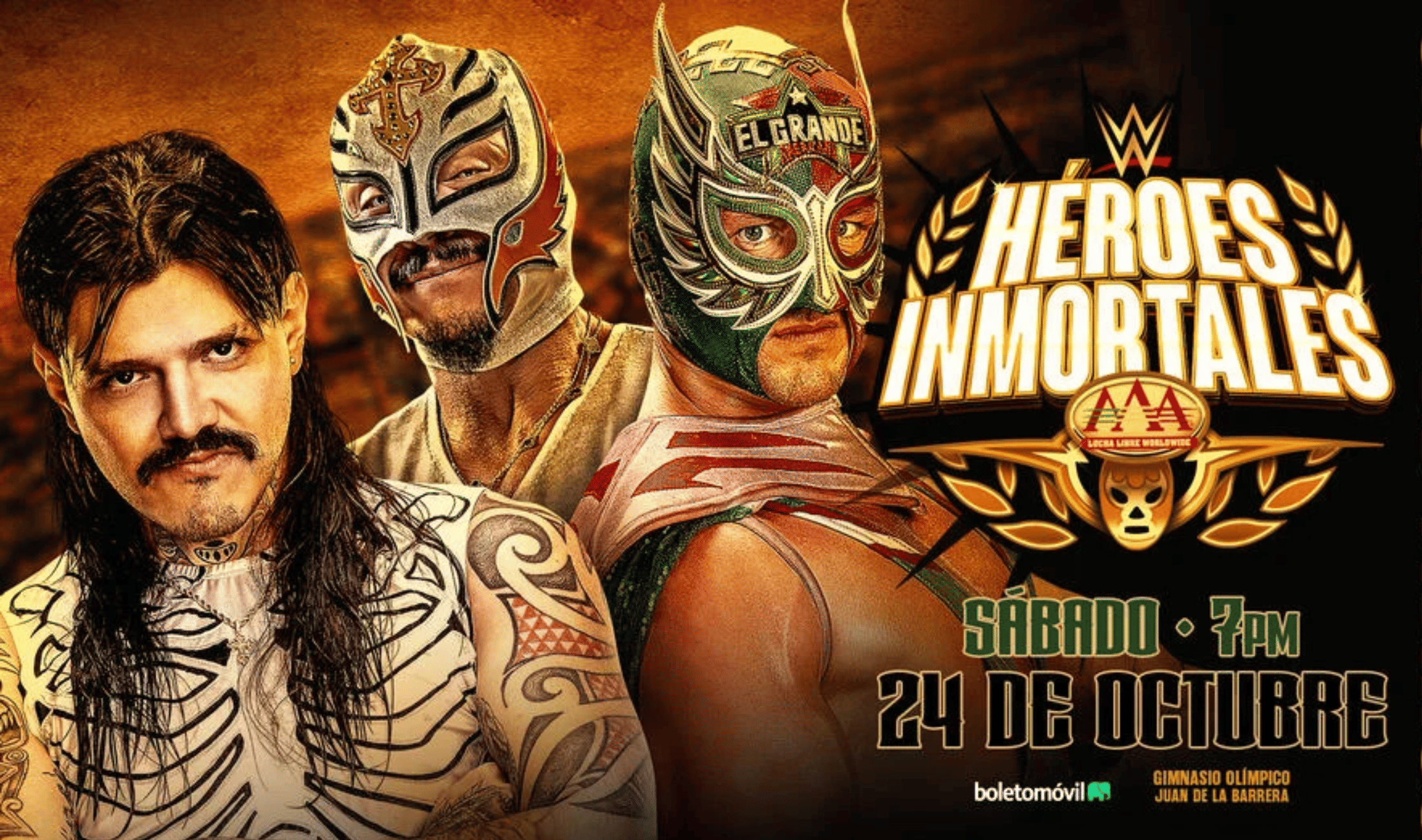 WWE x AAA Heroes Inmortales 2026 – Preview, match card & where to watch