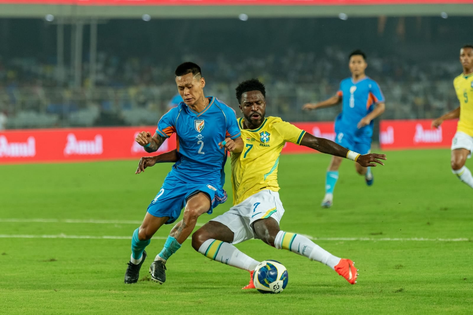 India 0-4 Brazil: Key takeaways from Indian Football team's historic clash against the Seleção
