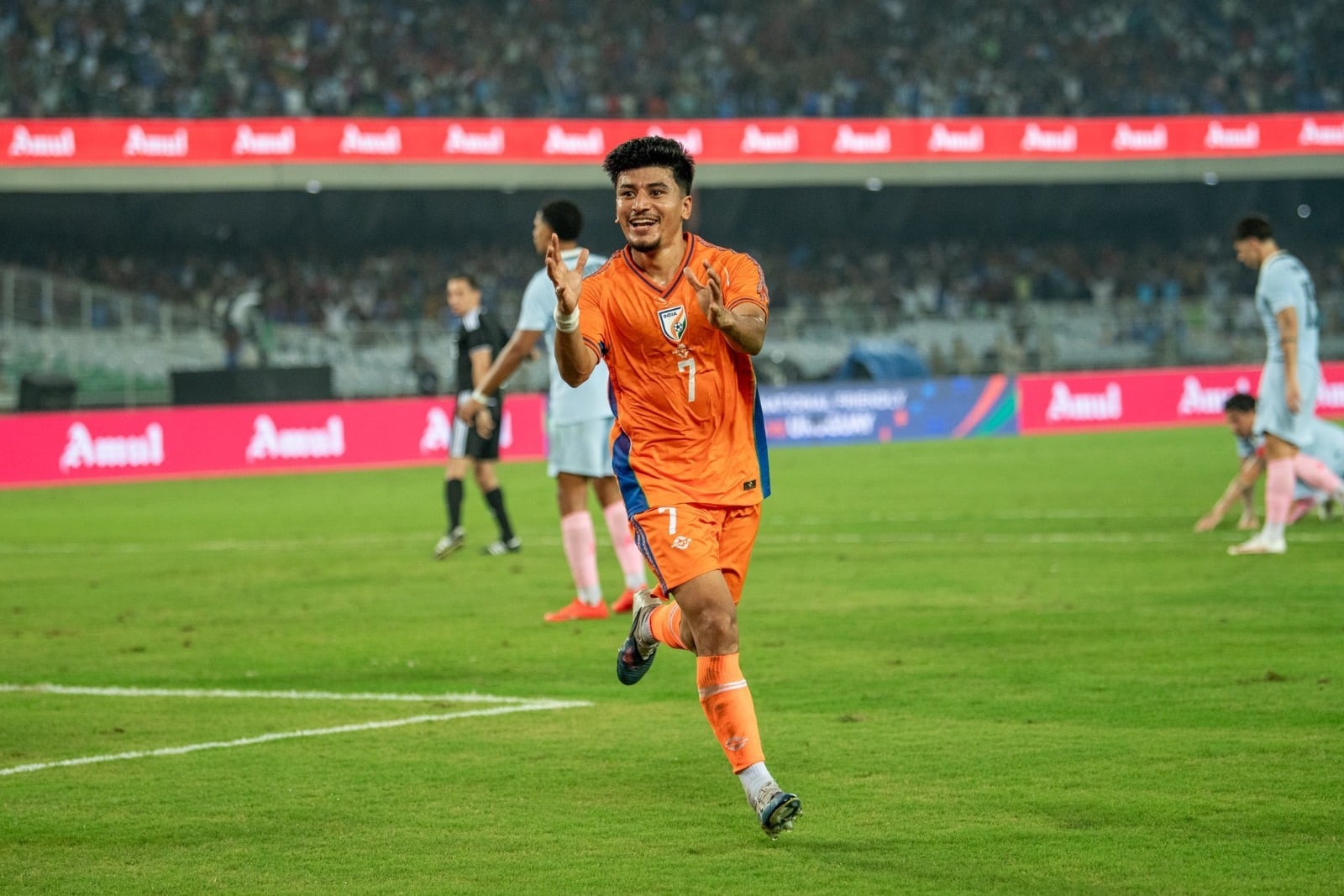 "I was lucky enough I got that goal": Anirudh Thapa shares his thoughts after India vs Uruguay