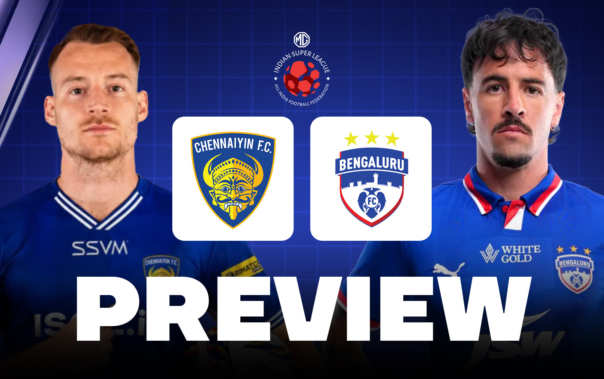 Bengaluru FC vs Chennaiyin FC Preview: Predicted Lineups, Team News | ISL 2026-27