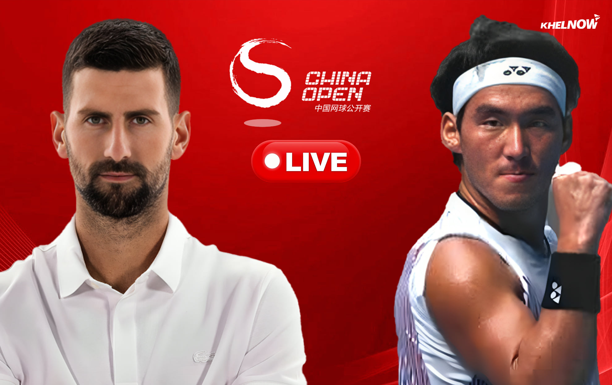 Novak Djokovic vs Yunchaokete Bu live streaming, TV channel, where & how to watch: ATP China Open 2026