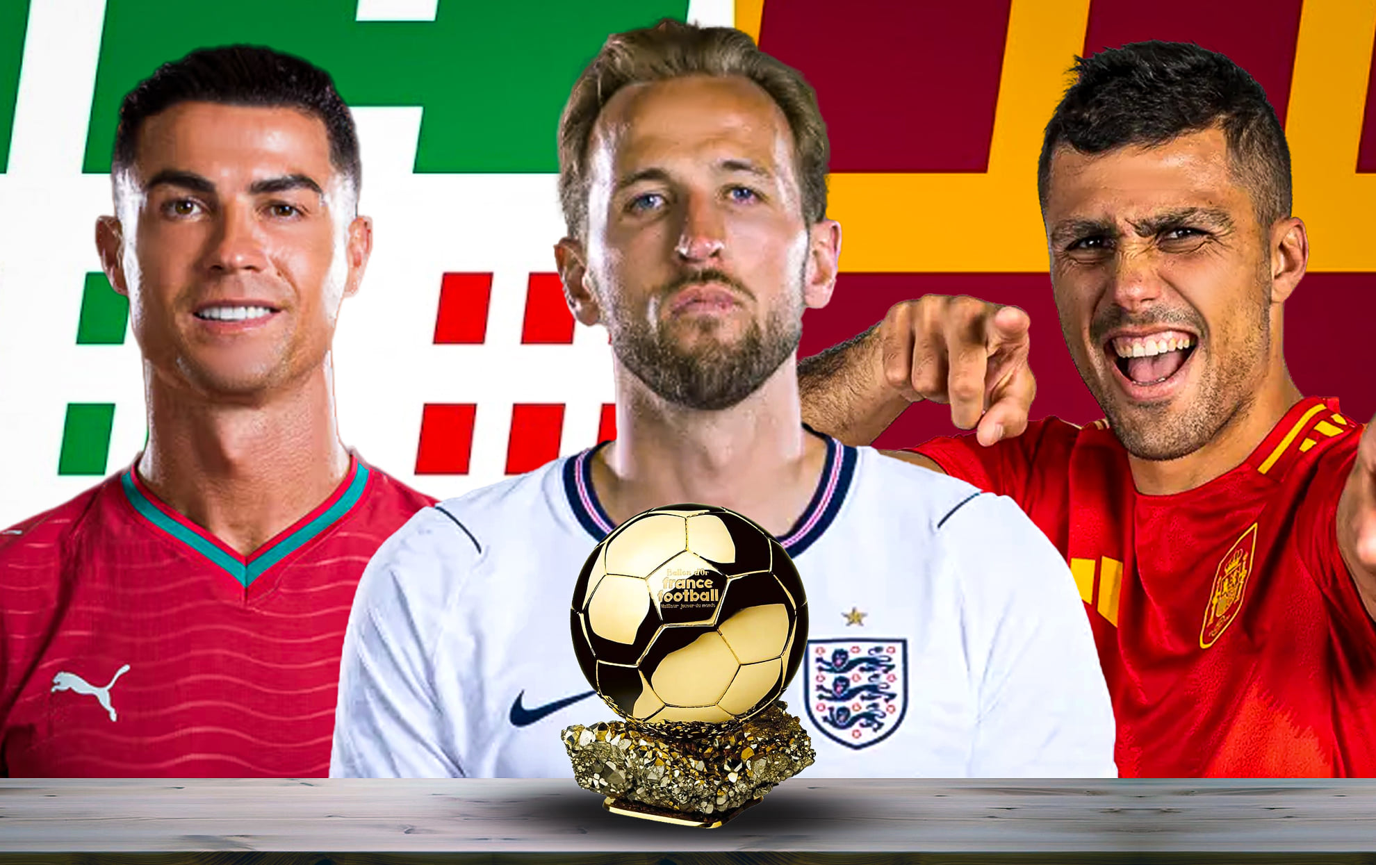 Top eight nations with most different Ballon d'Or winners
