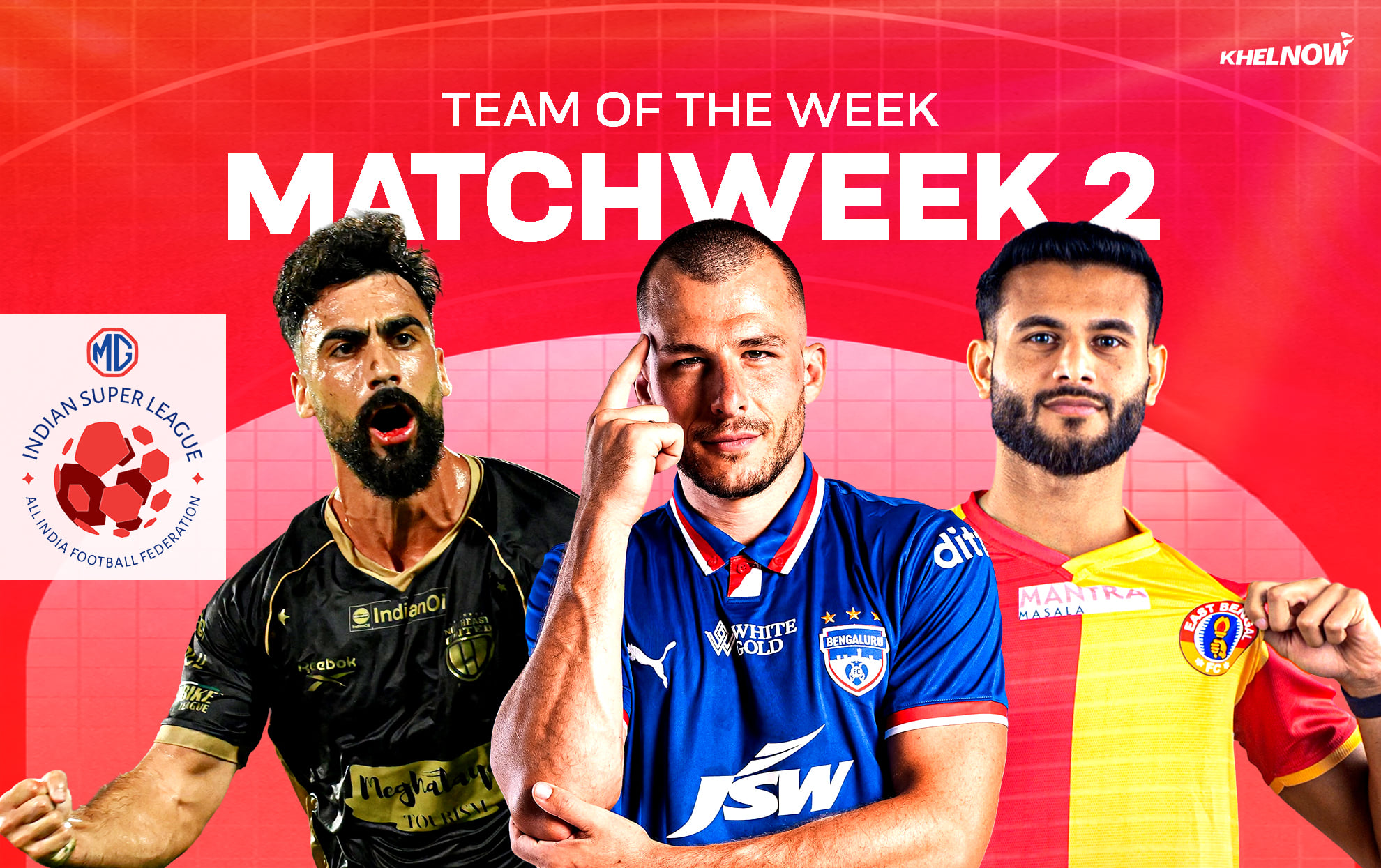 ISL 2026-27: Antonio Moyano, Mihailo Perović lead charge in Team of the Week for Matchweek 2