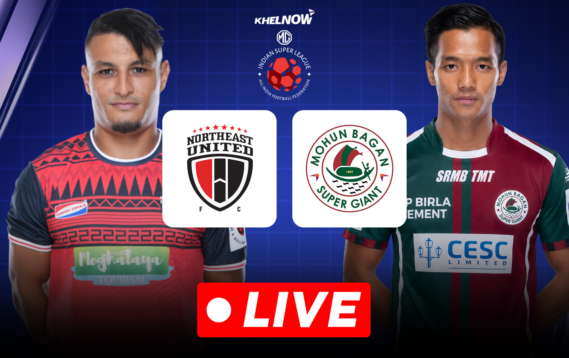 NorthEast United vs Mohun Bagan LIVE: Confirmed lineups & Pre-match updates for ISL 2026-27 clash
