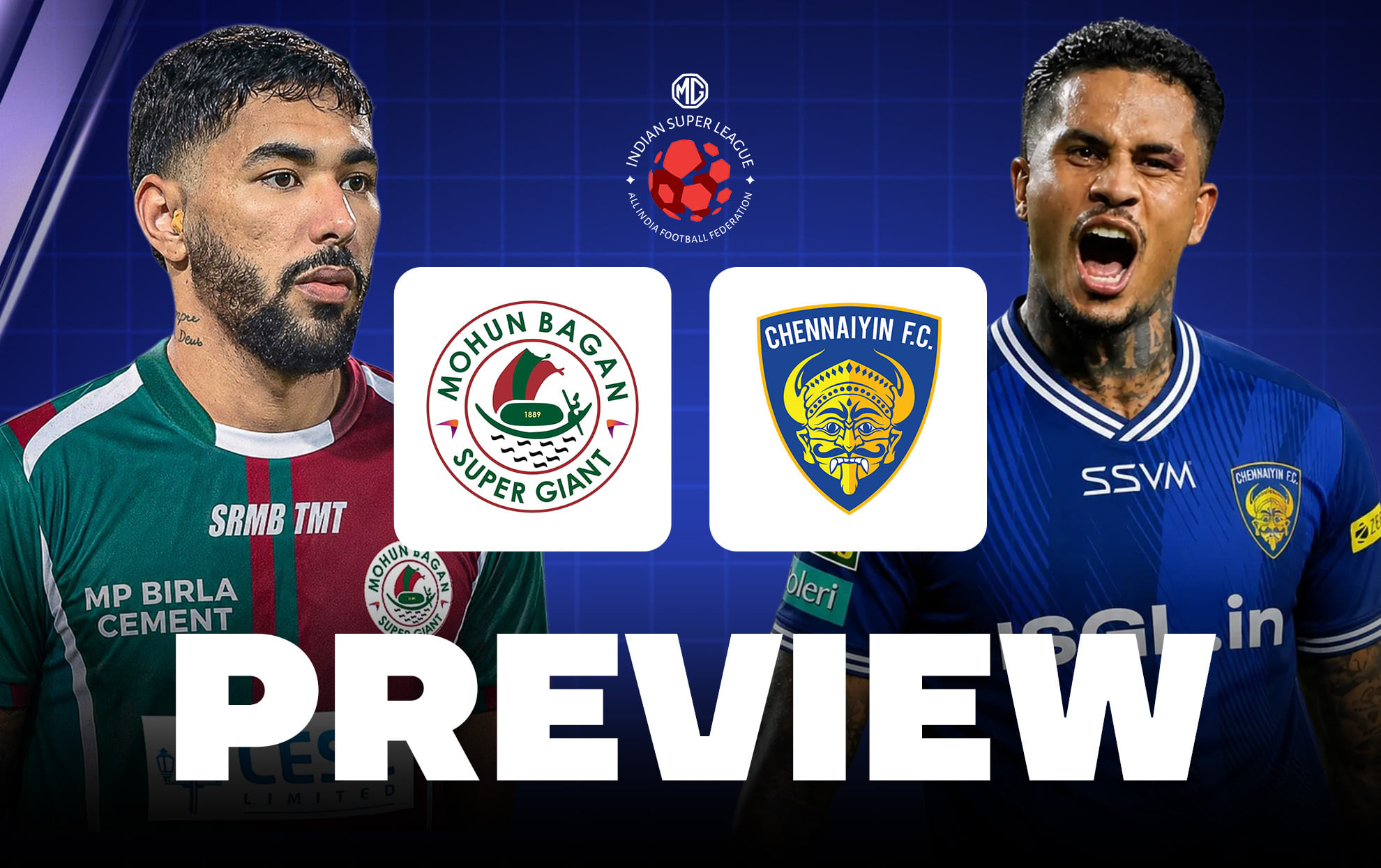 Mohun Bagan vs Chennaiyin FC Preview - Lineups, Team News | ISL 2026-27
